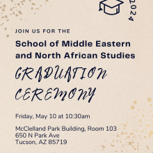 2024 MENAS Graduation Ceremony Flyer