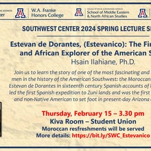 Estevanico Lecture Flyer