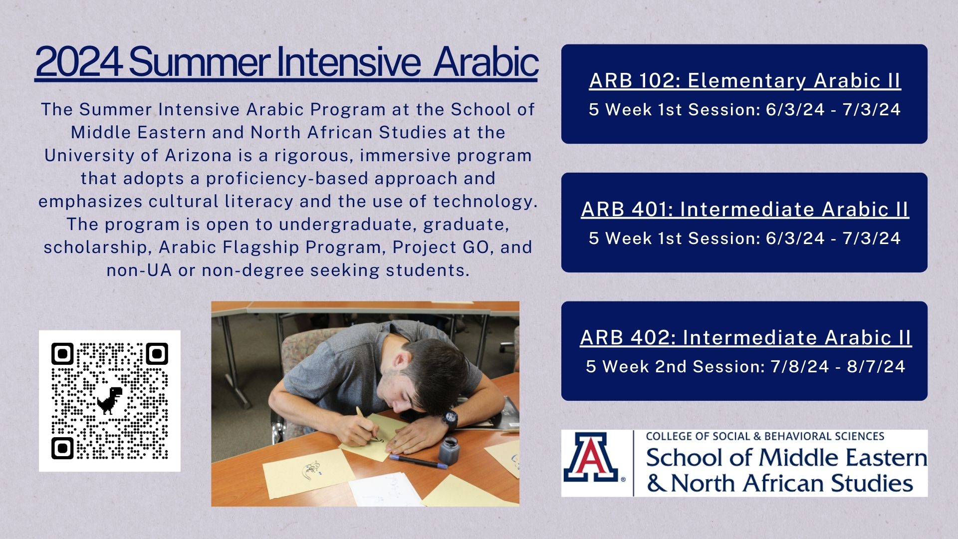 2024 Summer Intensive Arabic