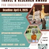 Undergrad Bonine Award 2025 Flyer